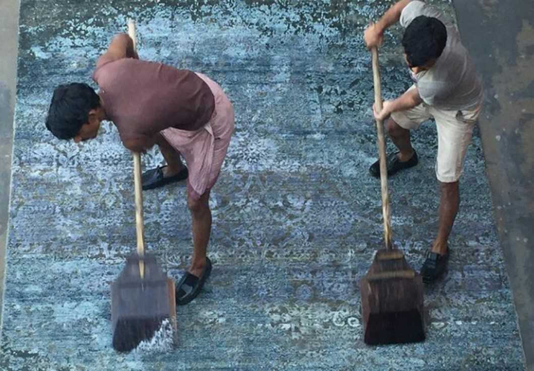 Rug Washing ( rug manufacturing Process)